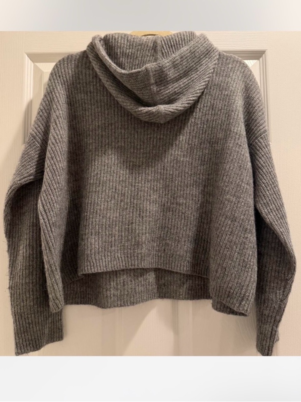 Jenni Kayne wool and alpaca hoodie sweater - Picture 4 of 6